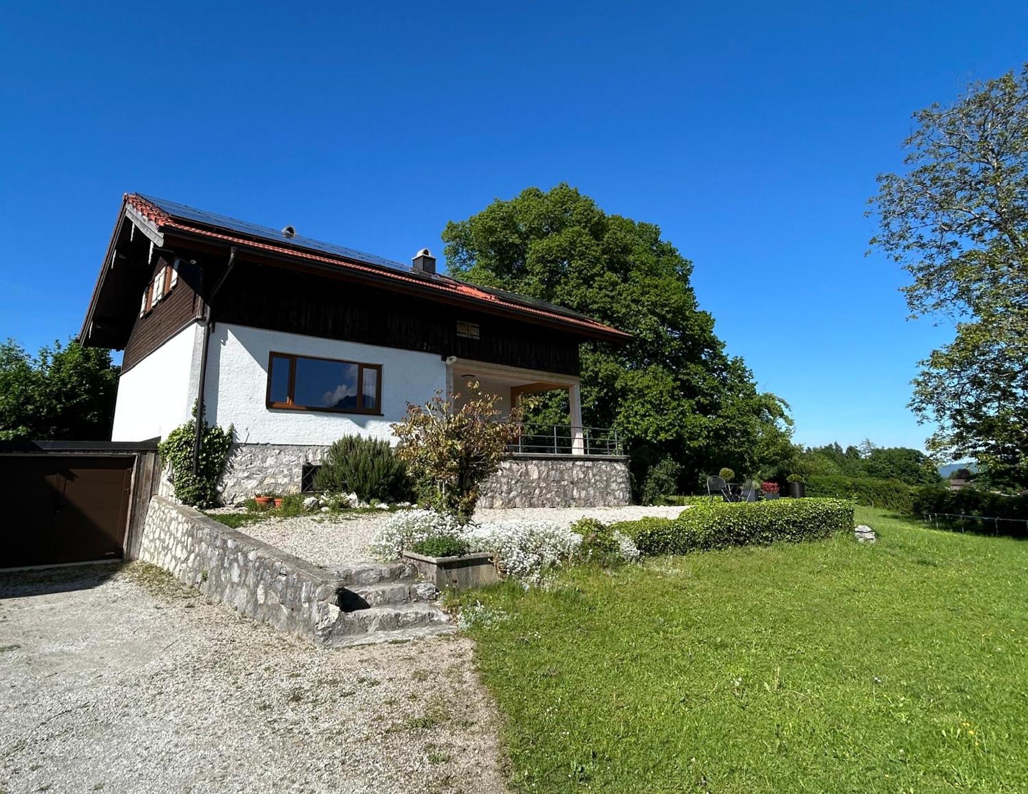 Ferienhaus Westerbuchberg Übersee Eksteriør billede